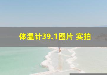 体温计39.1图片 实拍